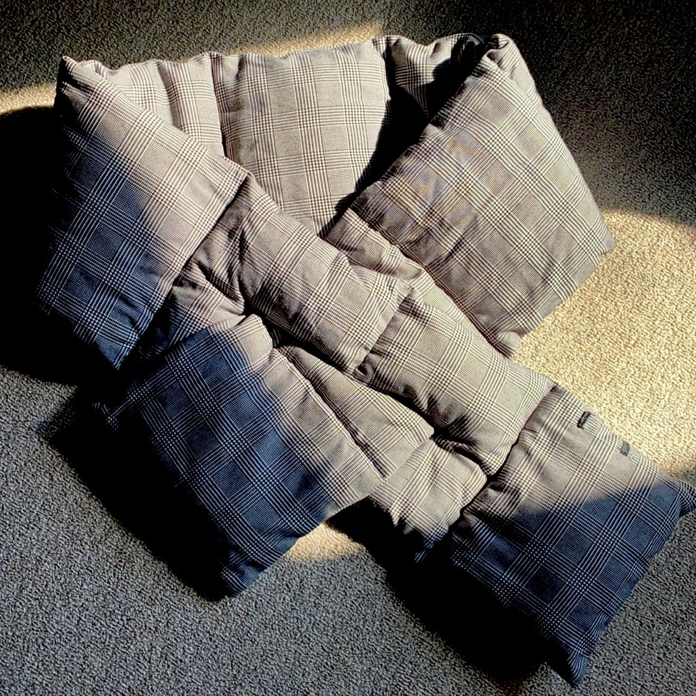 Quilted pull through scarf!